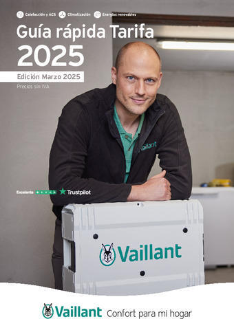 VAILLANT TARIFA MARZO 2025