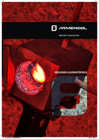 ARMENGOL - Catálogo Soldadura Aluminotérmica