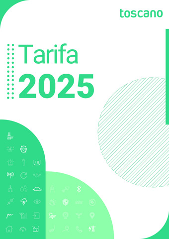 TOSCANO: Actualización de tarifa 2025 V2.25