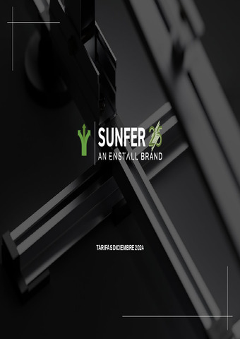 SUNFER: TARIFA DICIEMBRE 2024