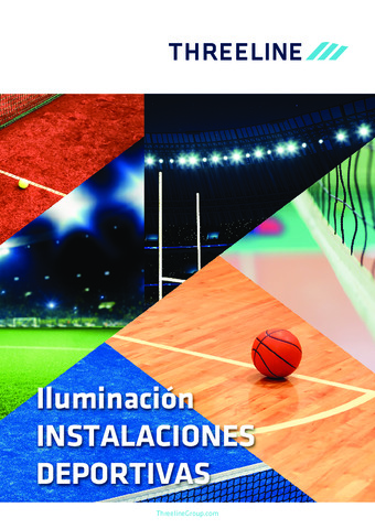 THREELINE- Iluminación instalaciones deportivas