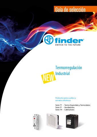 FINDER - Catálogo Termorregulación Industrial 2019