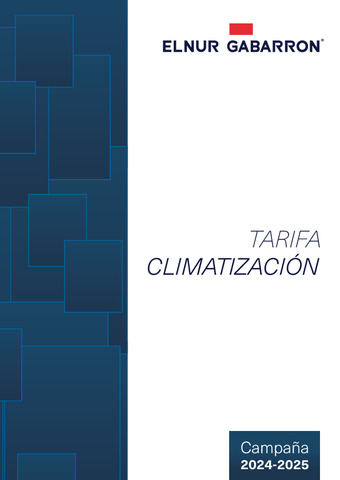 ELNUR TARIFA CLIMATIZACIÓN 2024