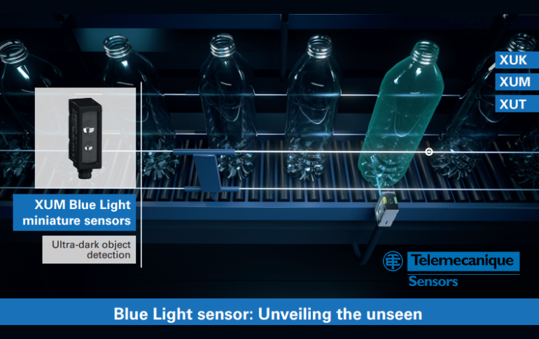 Telemecanique Sensors presenta su nueva línea de sensores de luz azul