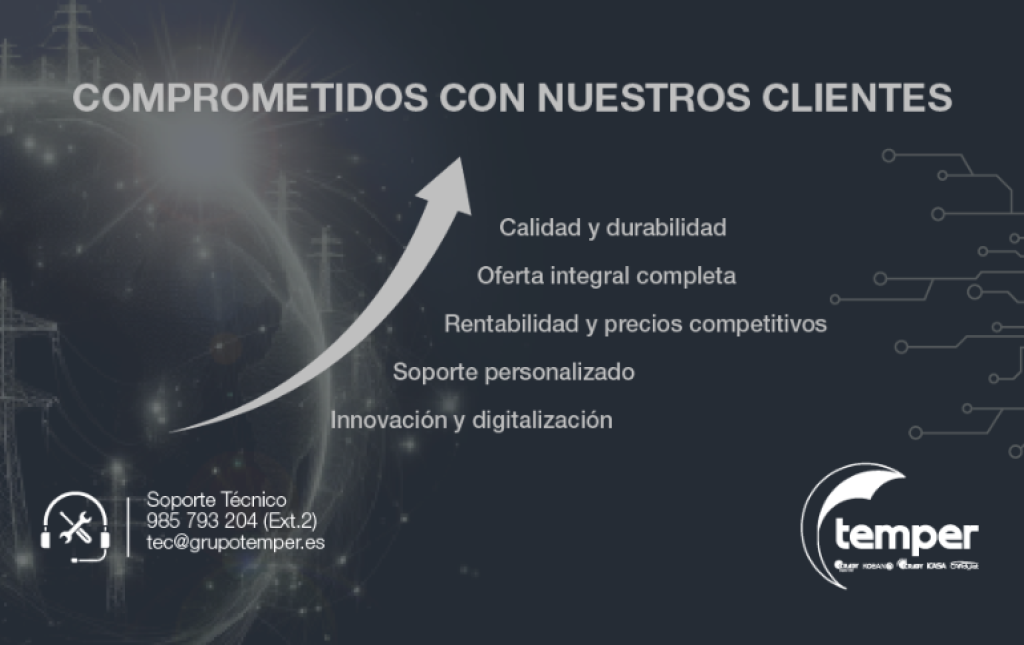 Temper: innovación, eficiencia y compromiso con el éxito de sus clientes